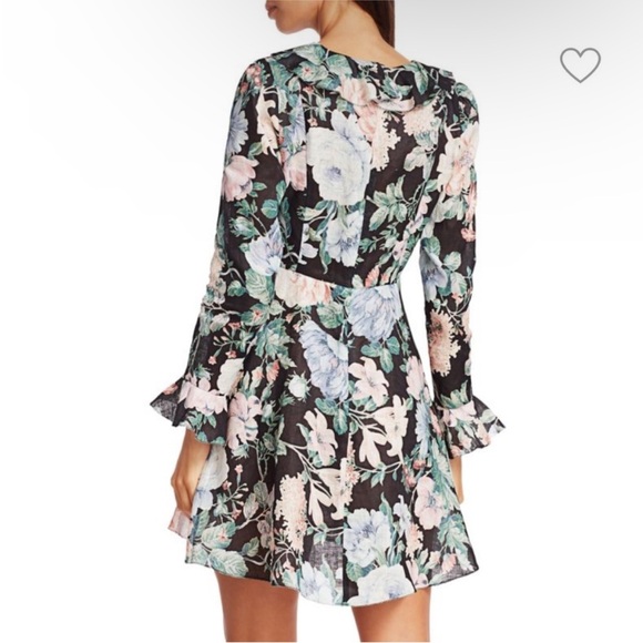 Zimmermann Floral Ruffle Dress - Picture 2 of 10